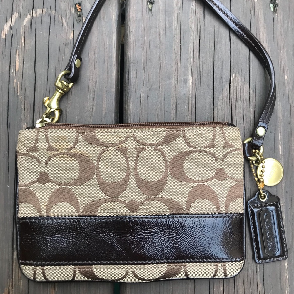 Coach wristlet